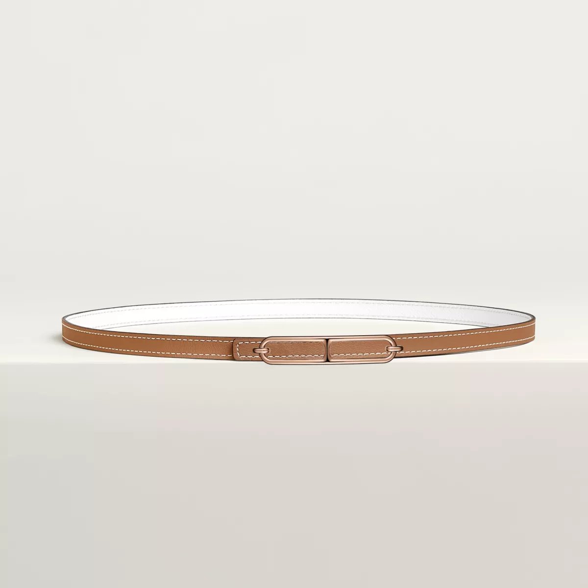 Boucle de ceinture Roulis & Cuir de ceinture réversible 13 mm