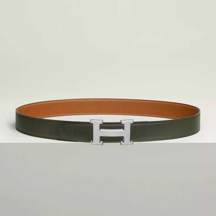 ベルトバックル 《hギヨシェ》 & レザーベルト（キット） 32