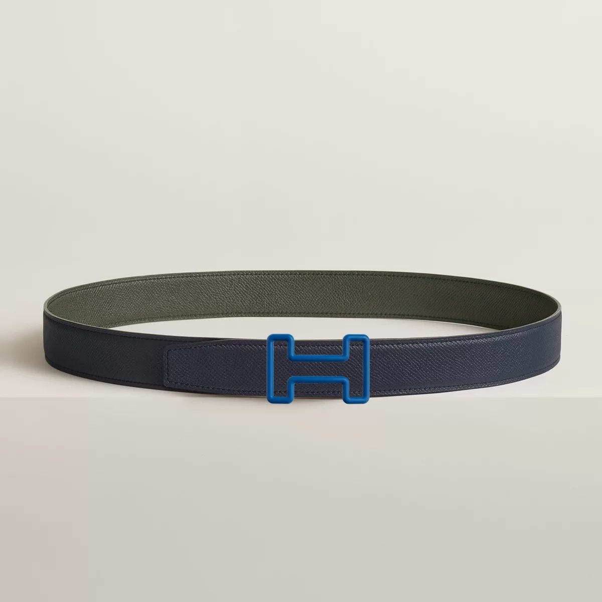 Tonight Color belt buckle & Reversible leather strap 32 mm