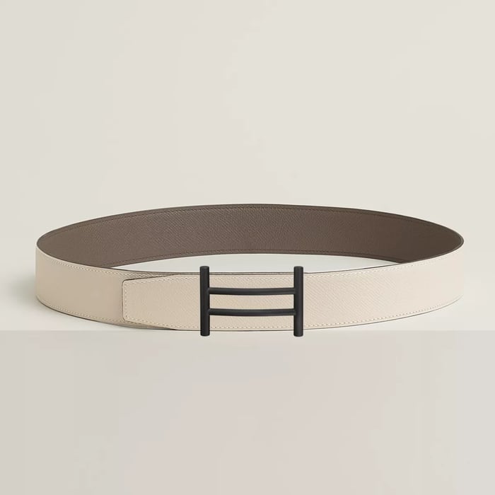 Rider Belt Buckle & Reversible Leather Strap 38 MM