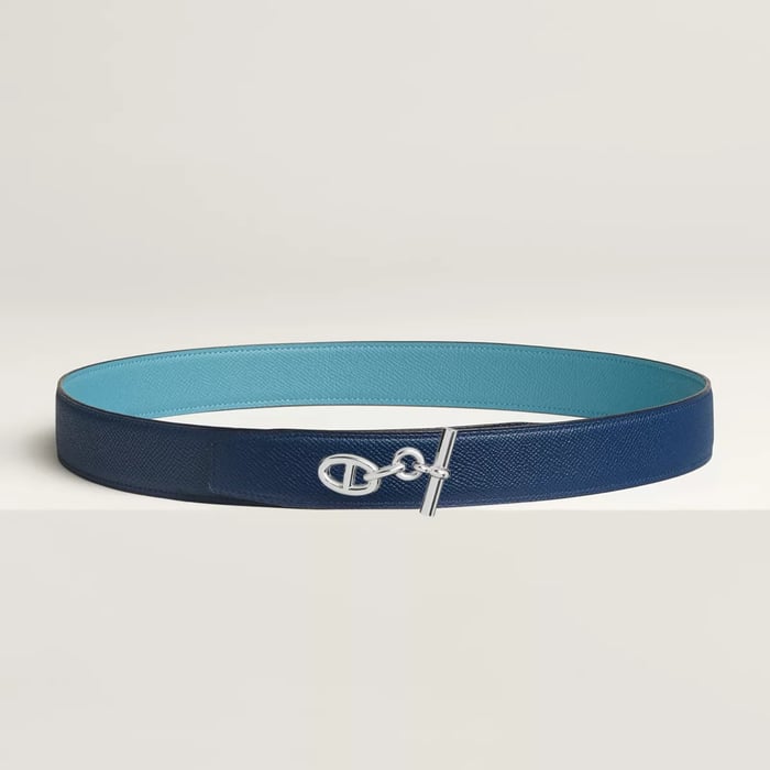 Yachting 벨트 버클 & 리버서블 가죽 스트랩 32mm