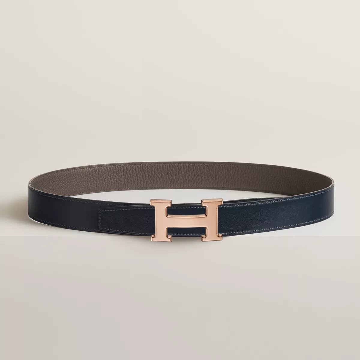 ベルトバックル 《H》 & レザーベルト（キット） 32