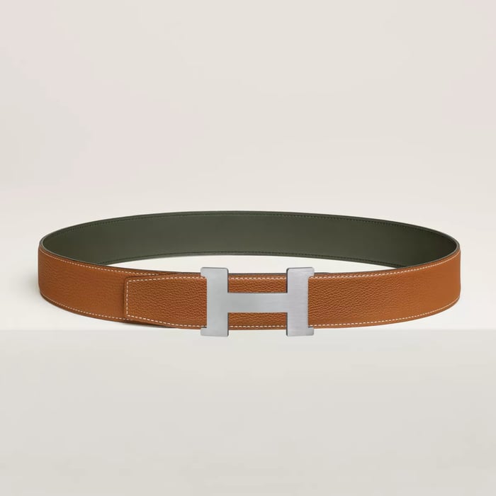 Constance Belt Buckle & Reversible Leather Strap 38 MM