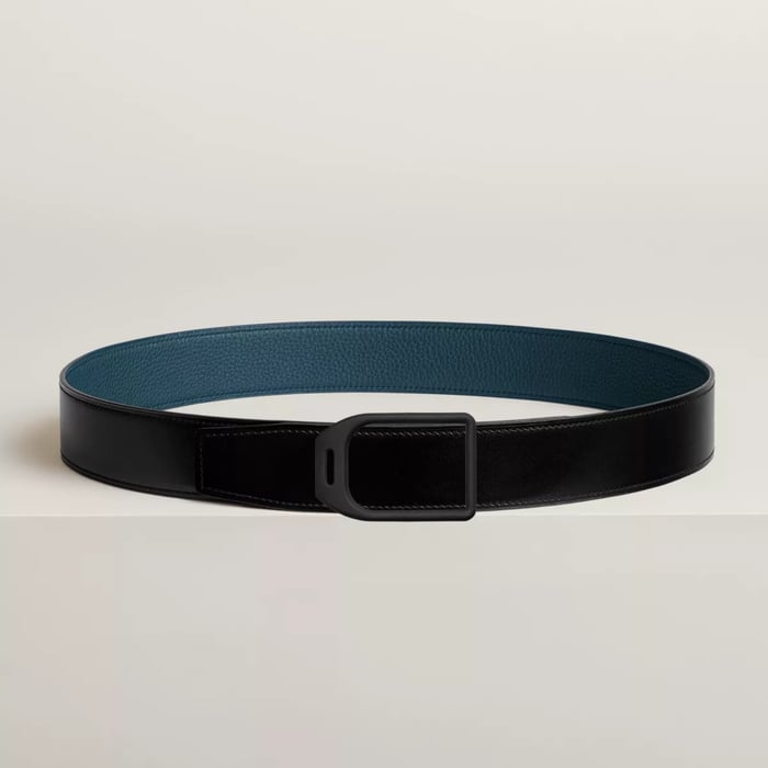 Jockey Belt Buckle & Reversible Leather Strap 38 MM