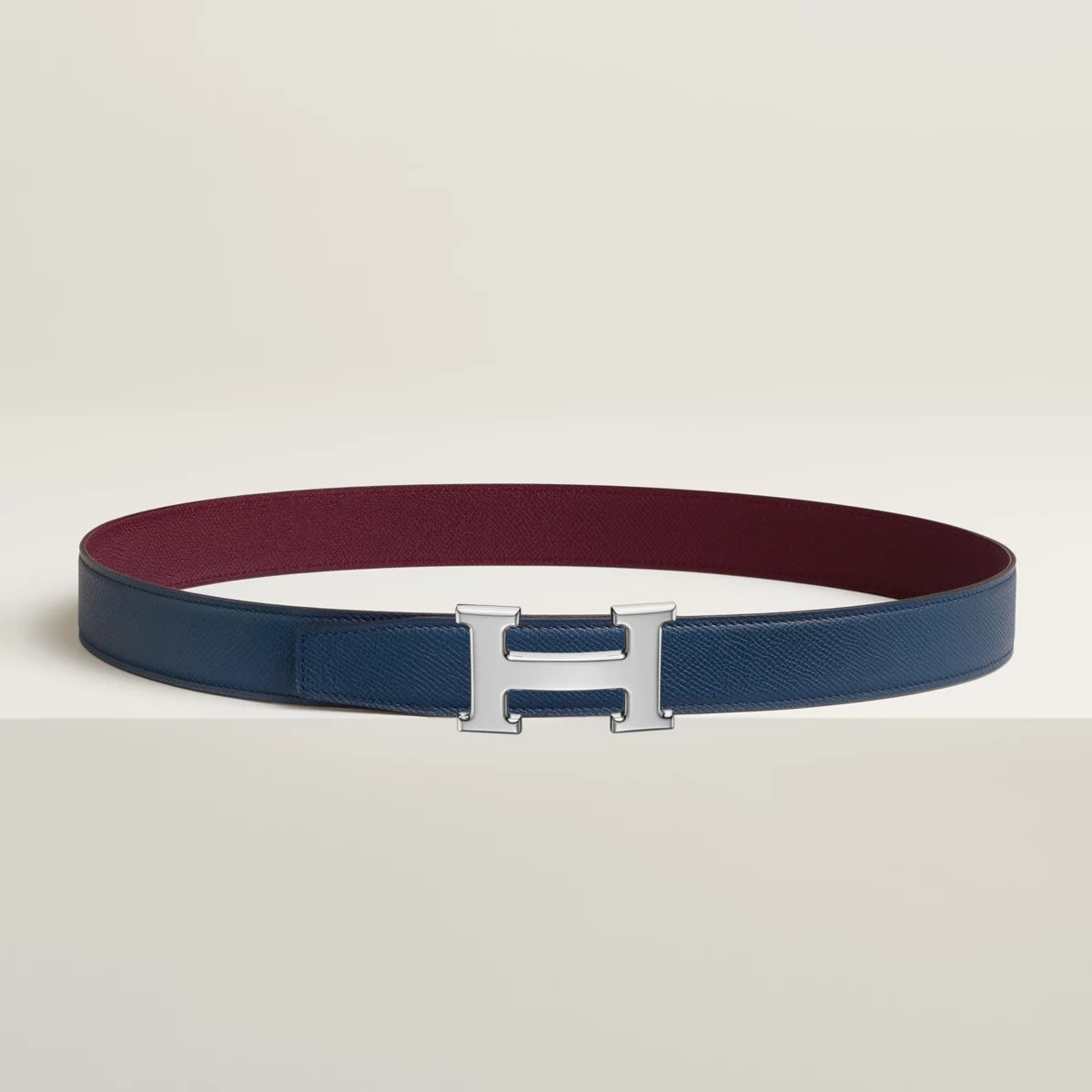 ベルトバックル 《H》 & レザーベルト（キット） 32