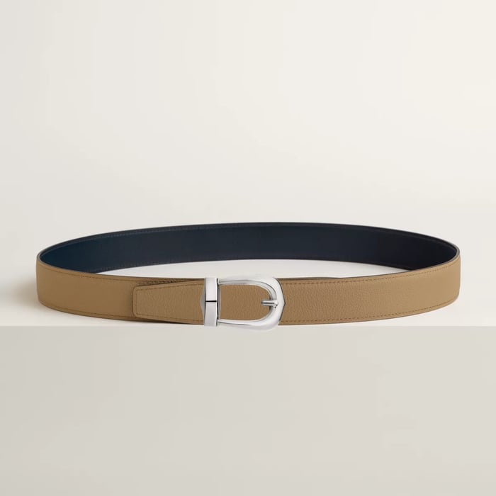 Bride d'Apparat Belt Buckle & Reversible Leather Strap 32 MM