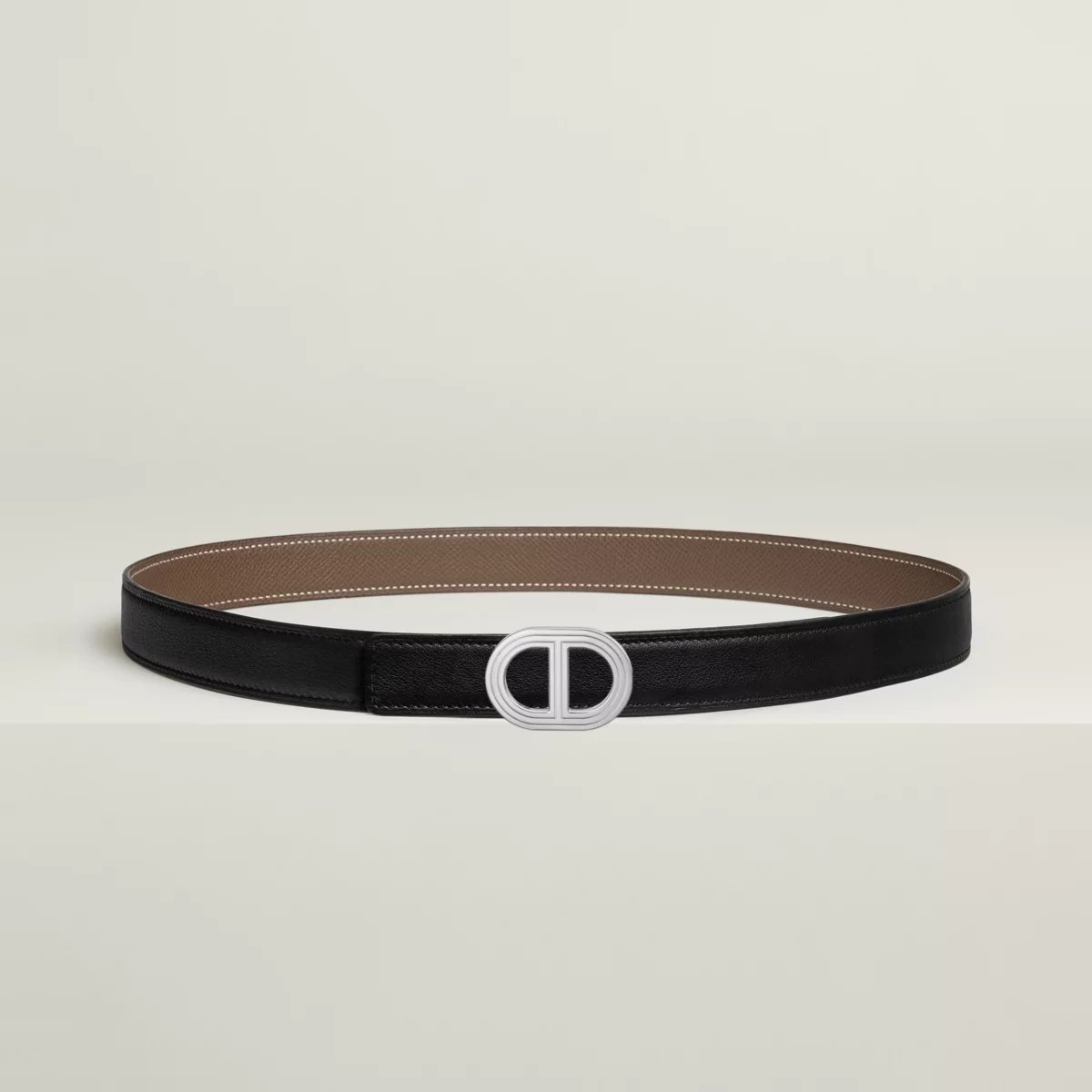 Rivage belt buckle & Reversible leather strap 24 mm