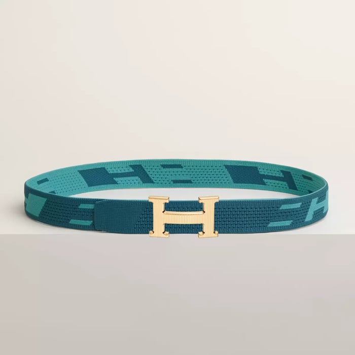 ベルトバックル 《hストリエ》 & ニットベルト 《スプリント》 32 MM