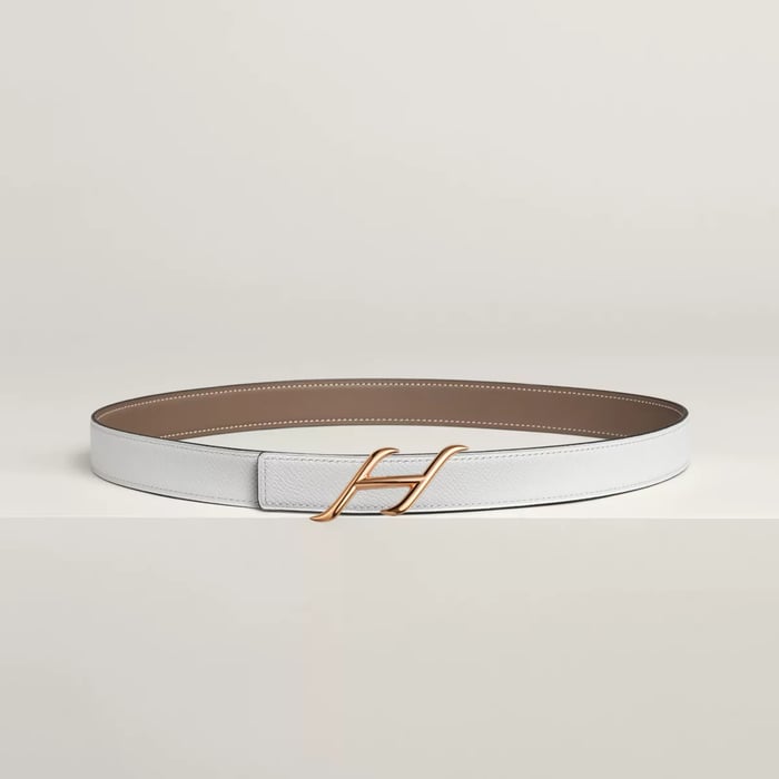 Hdn Belt Buckle & Reversible Leather Strap 24 MM