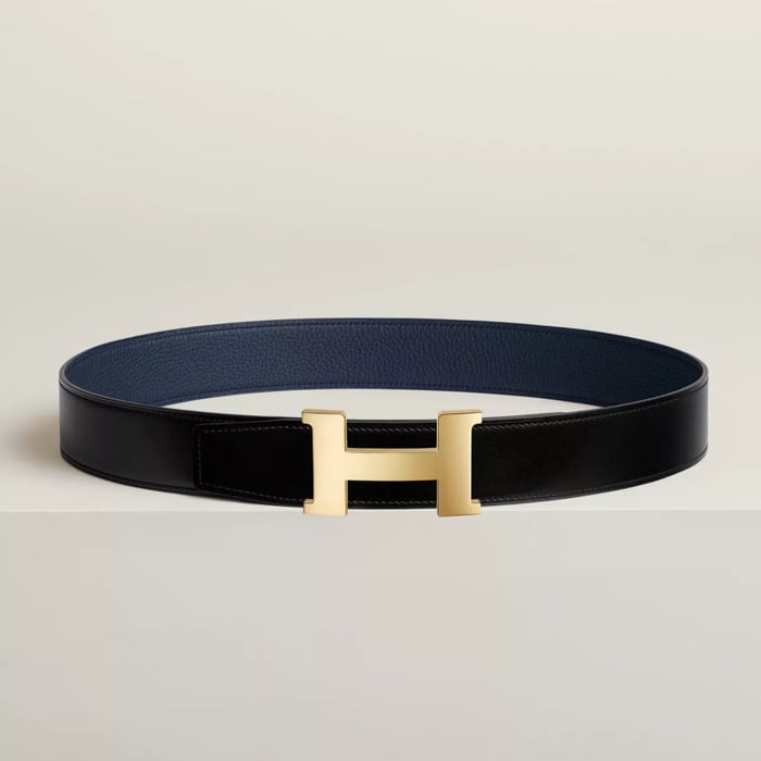 Constance Belt Buckle & Reversible Leather Strap 38 MM