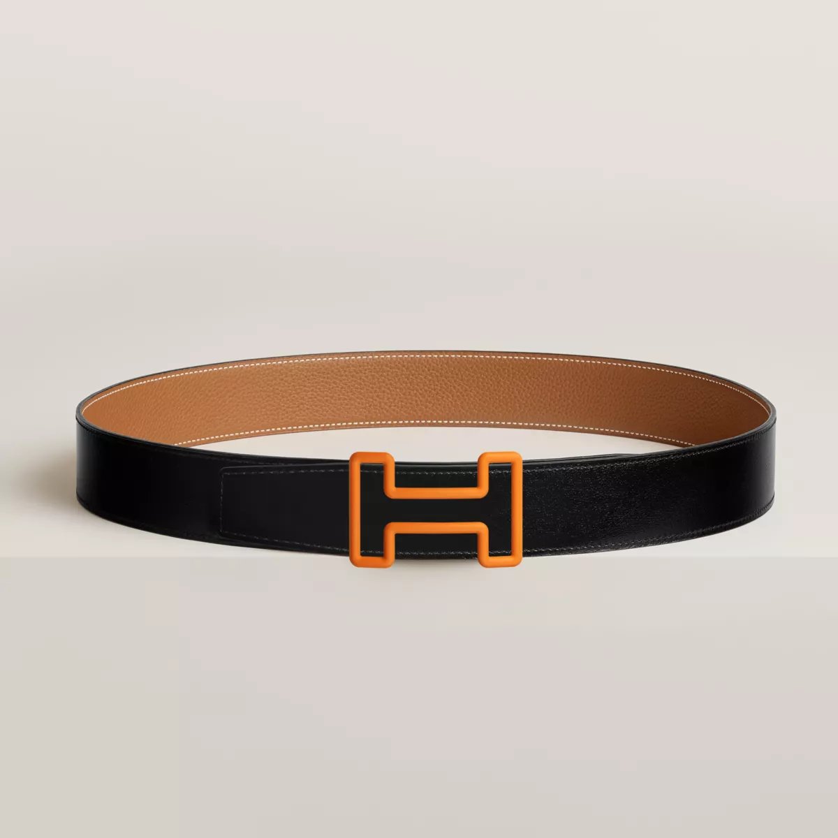 Tonight Color belt buckle & Reversible leather strap 38 mm