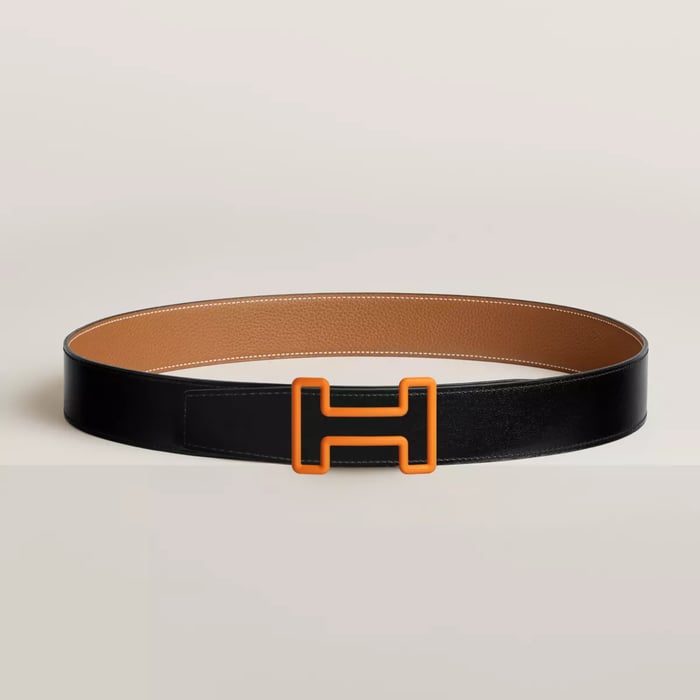 Tonight Color belt buckle & Reversible leather strap 38 mm