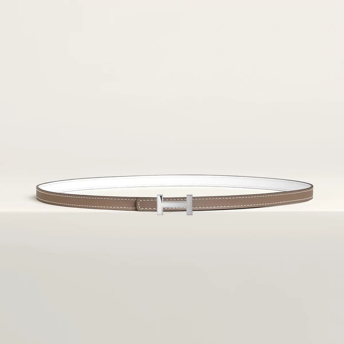Focus belt buckle & Reversible leather strap 13 mm