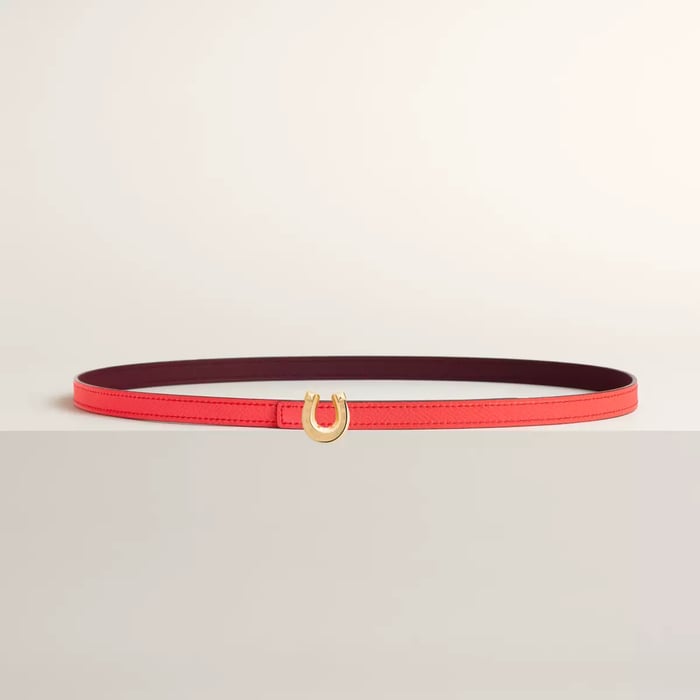Lucky Jockette Belt Buckle & Reversible Leather Strap 13 MM