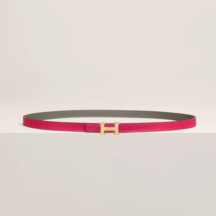 Mini 5382 Belt Buckle & Reversible Leather Strap 13 MM
