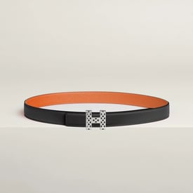 Garden Party Belt Buckle & Reversible Leather Strap 24 Mm