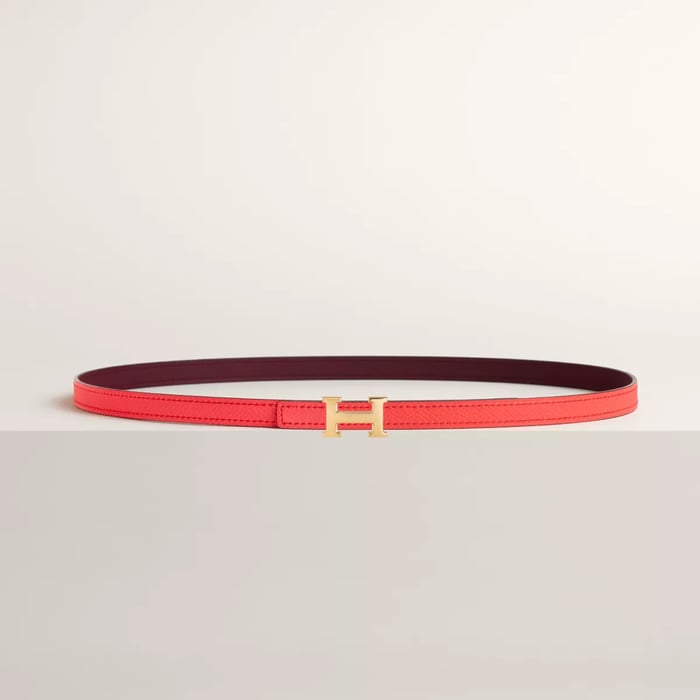Mini 5382 Belt Buckle & Reversible Leather Strap 13 MM