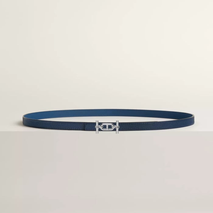 Ancre Belt Buckle & Reversible Leather Strap 13 MM