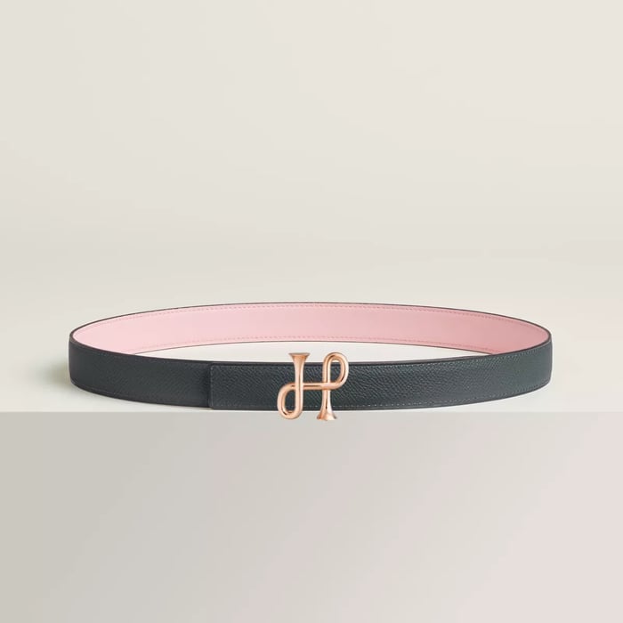 Cor Baroque Belt Buckle & Reversible Leather Strap 24 MM