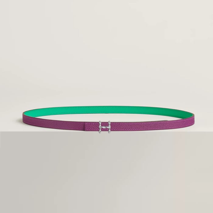 H Torsade Belt Buckle & Reversible Leather Strap 13 MM