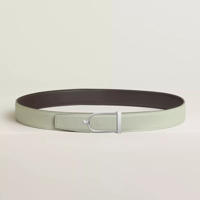 Ecrin Belt Buckle & Reversible Leather Strap 32 MM