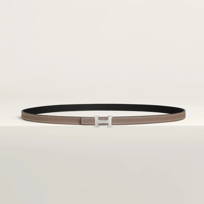 Mini 5382 벨트 버클 & 리버서블 가죽 스트랩 13mm