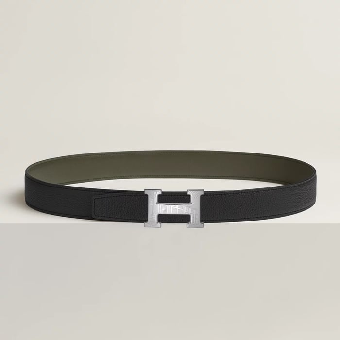 5382 Faubourg Belt Buckle & Reversible Leather Strap 32 MM