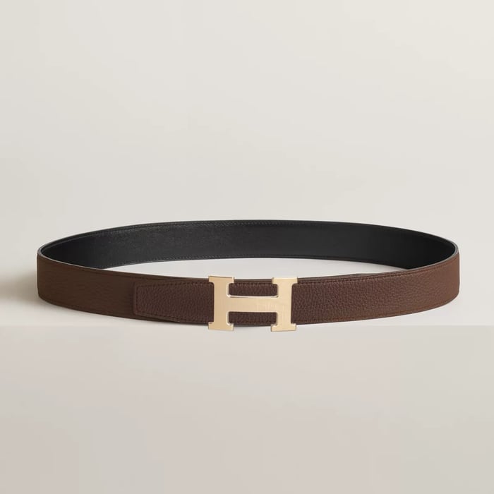 5382 Faubourg Belt Buckle & Reversible Leather Strap 32 MM