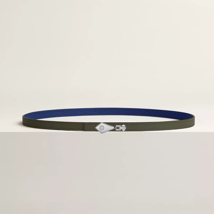 Fermetout belt buckle & Reversible leather strap 13 mm