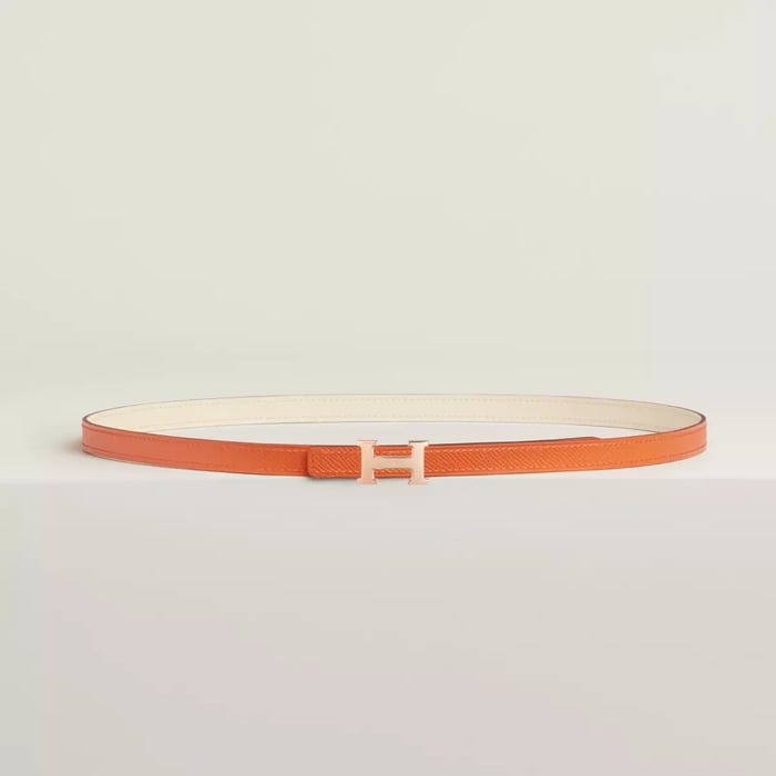 Mini 5382 Belt Buckle & Reversible Leather Strap 13 MM