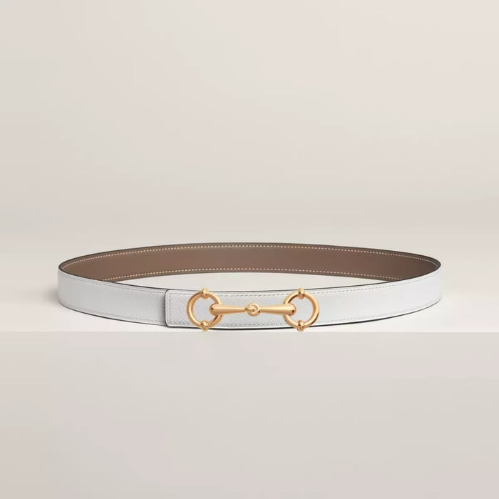 Lady Rider Belt Buckle & Reversible Leather Strap 24 MM