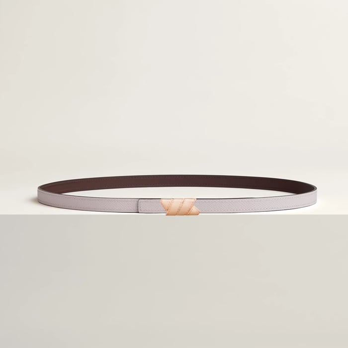 Ruban Belt Buckle & Reversible Leather Strap 13 MM