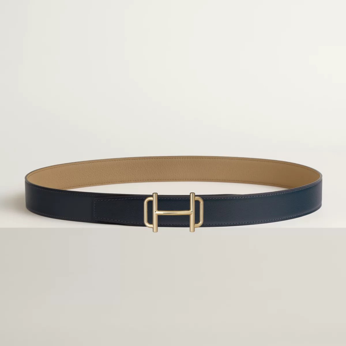 Boucle de ceinture Royal & Cuir de ceinture réversible 32 mm