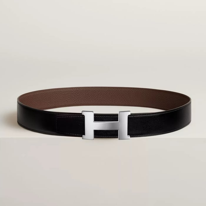 Constance Belt Buckle & Reversible Leather Strap 38 MM