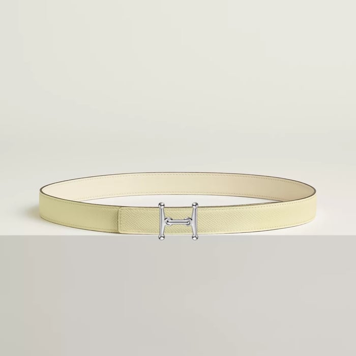 Mors H Belt Buckle & Reversible Leather Strap 24 MM