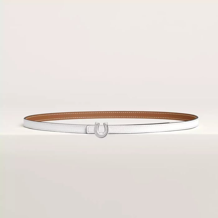 Lucky Jockette Belt Buckle & Reversible Leather Strap 13 MM