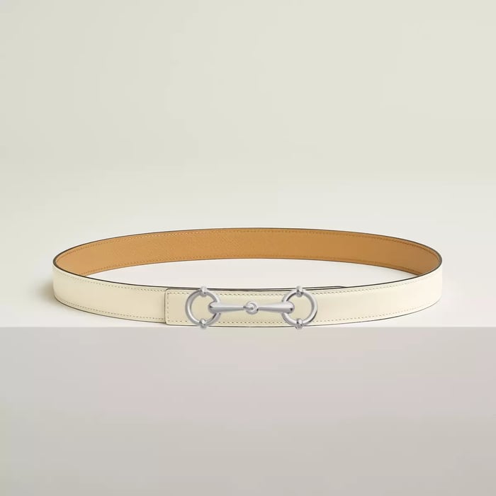 Lady Rider Belt Buckle & Reversible Leather Strap 24 MM