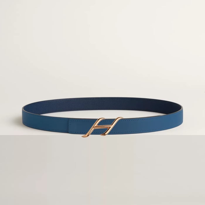 Hdn Belt Buckle & Reversible Leather Strap 24 MM