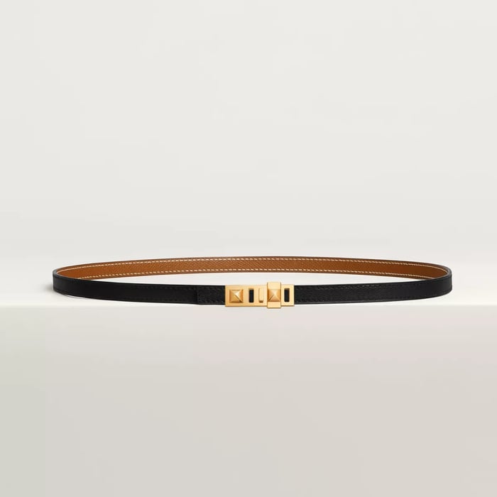 Collier De Chien 벨트 버클 & 리버서블 가죽 스트랩 13mm