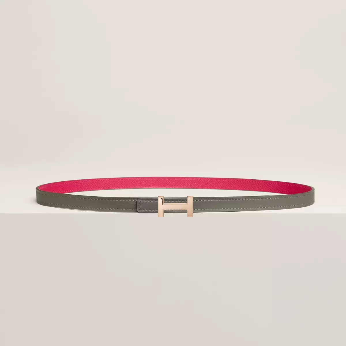 Focus belt buckle & Reversible leather strap 13 mm