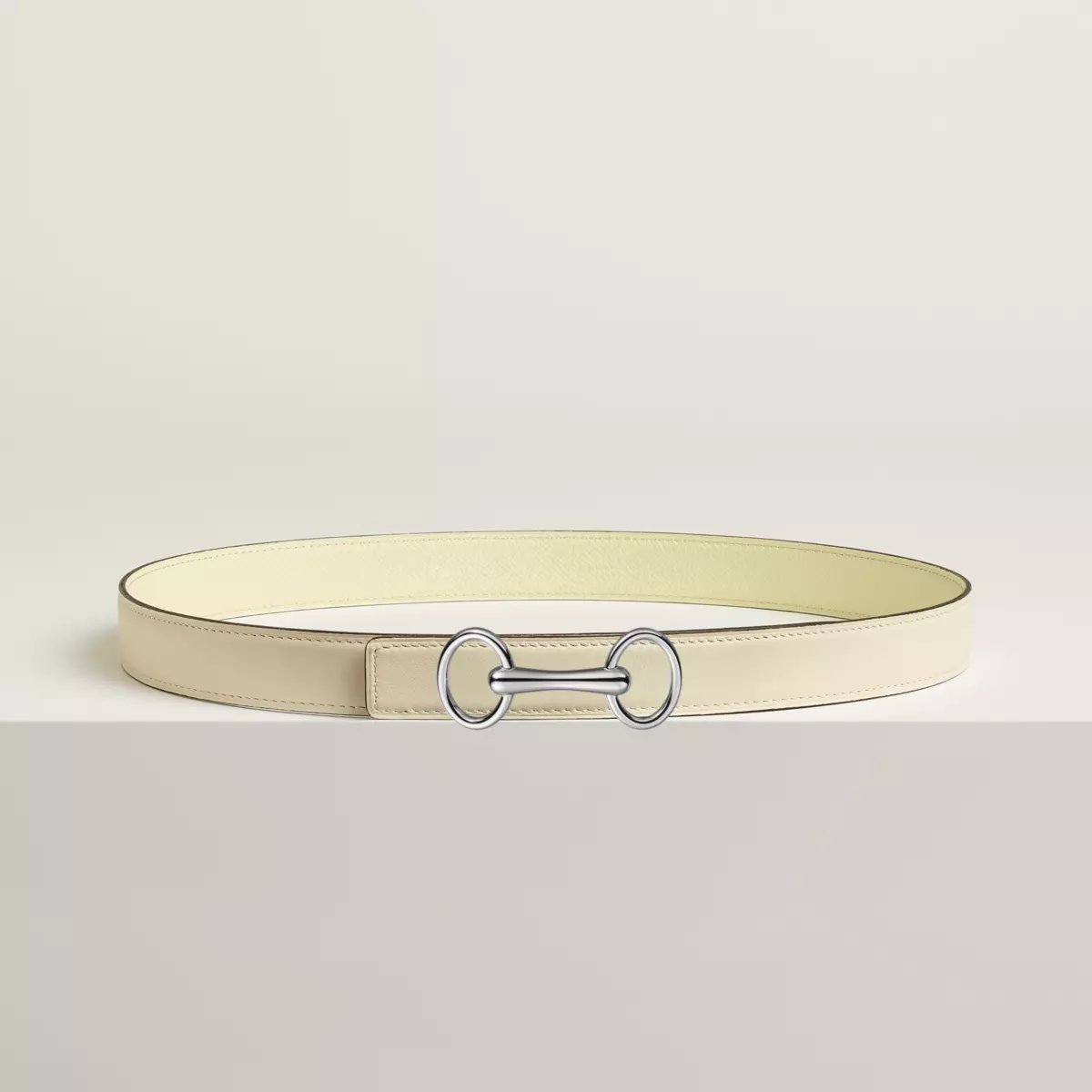 Heritage belt buckle & Reversible leather strap 24 mm