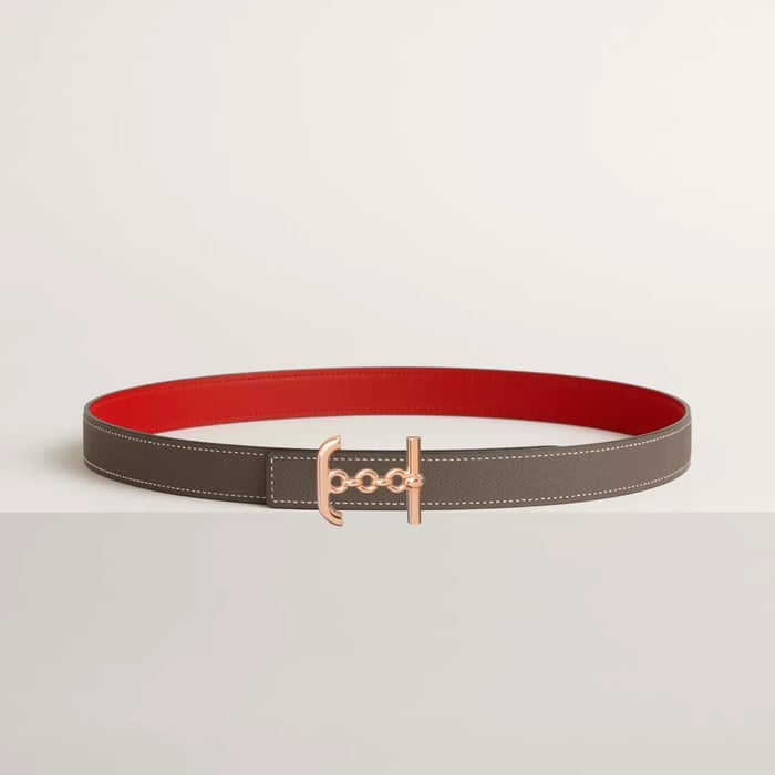 Ancre Marin Belt Buckle & Reversible Leather Strap 24 MM
