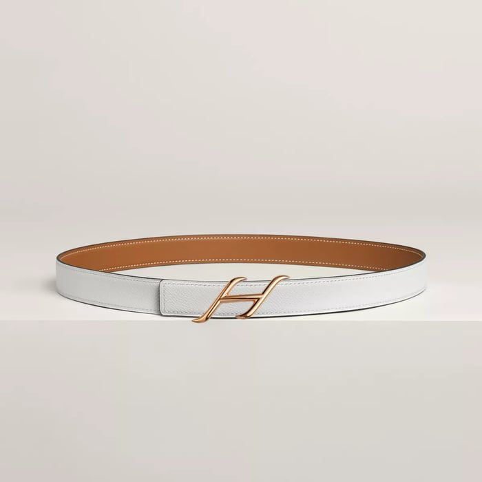 Hdn Belt Buckle & Reversible Leather Strap 24 MM