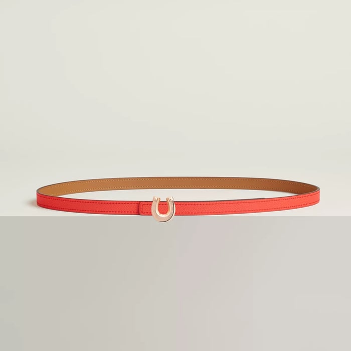 Lucky Jockette Belt Buckle & Reversible Leather Strap 13 MM
