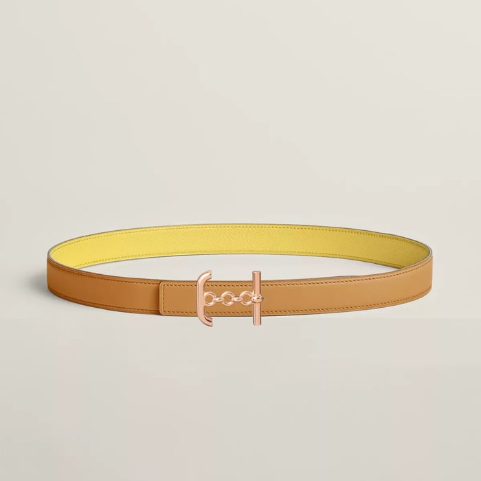 Ancre Marin Belt Buckle & Reversible Leather Strap 24 MM