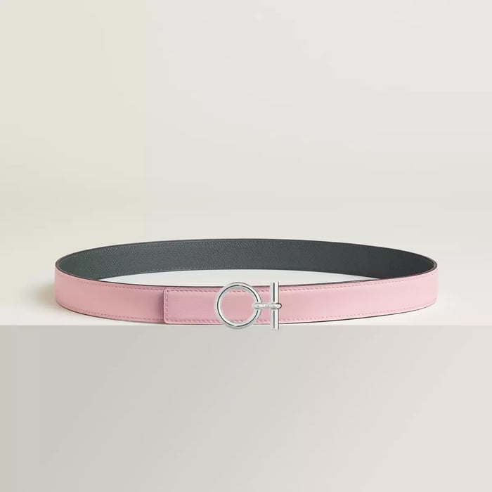 Boucle de ceinture Flot & Cuir de ceinture réversible 24 mm