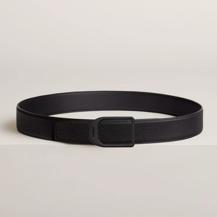 Jockey Belt Buckle & Reversible Leather Strap 38 MM