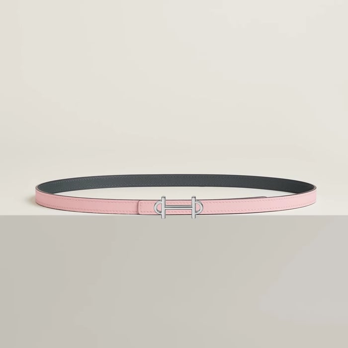 Gamma belt buckle & Reversible leather strap 13 mm