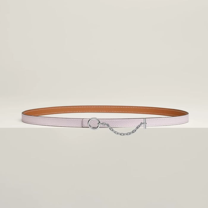 Carrousel Belt Buckle & Reversible Leather Strap 13 MM