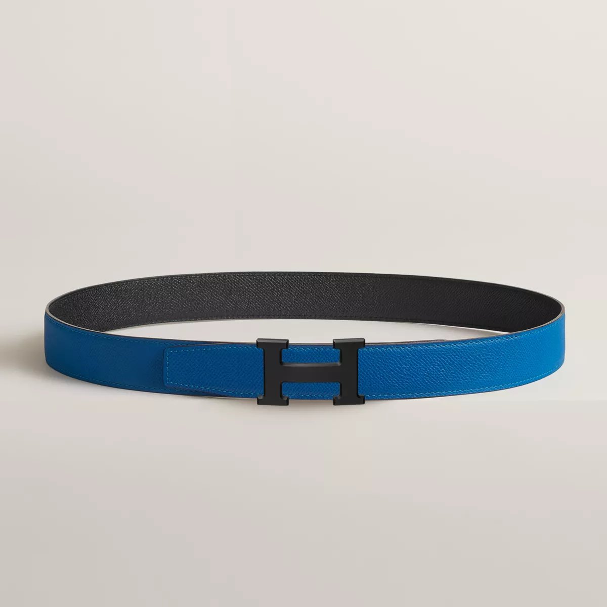 H 벨트 버클 & 리버서블 가죽 스트랩 32mm